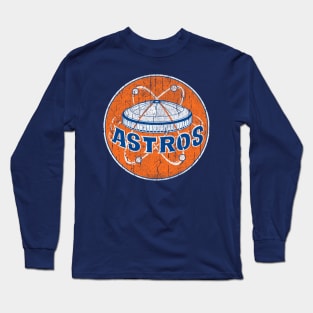 Houston Astros Vintage 70s Long Sleeve T-Shirt